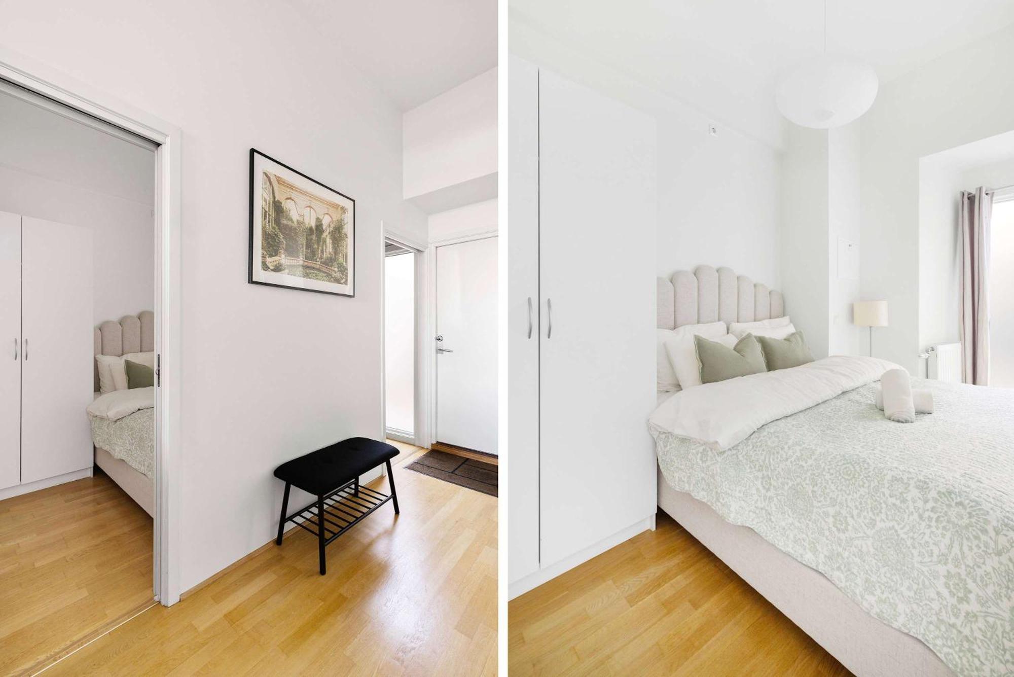 Dinbnb L Cozy Modern In - 1 Min To Tram Lägenhet *